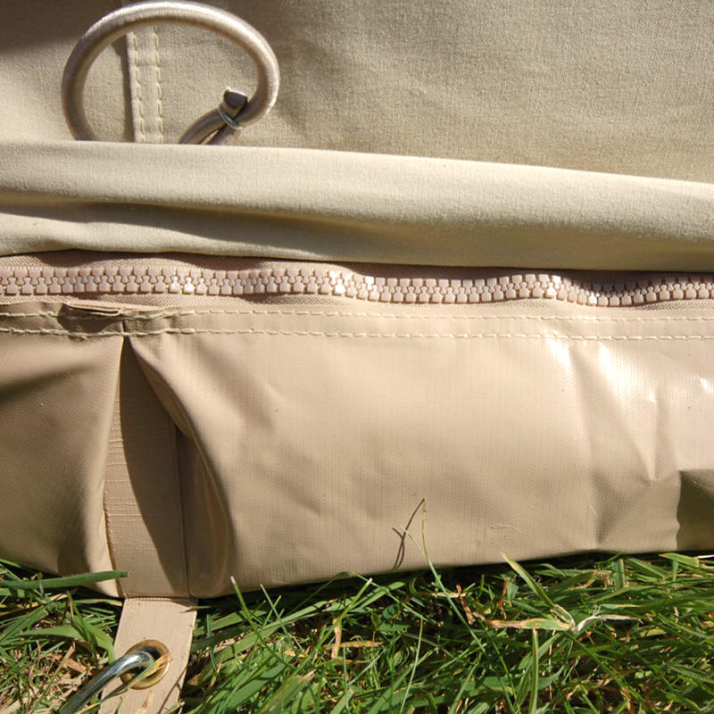 6metrový stan Emperor Bell Bavlněný plátěný stan