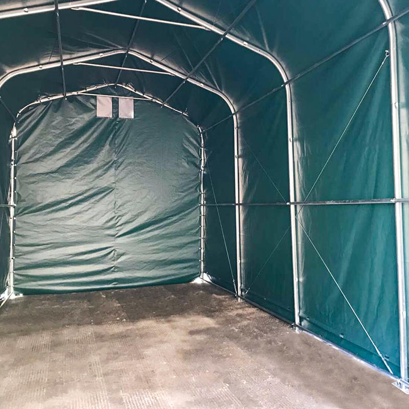 1,6x2,4 PVC přenosný garážový garážový stan