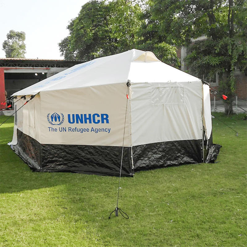 ICRC IFRC UNHCR Standardní dvoulůžkový skládací rodinný stan pro 5 osob do každého počasí
