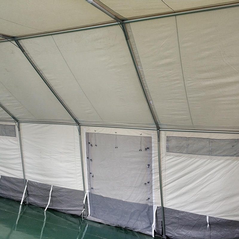 Standardní víceúčelový stan MSF/ICRC/IFRC 45m² Základní stan používaný pro školy, kanceláře, kliniky