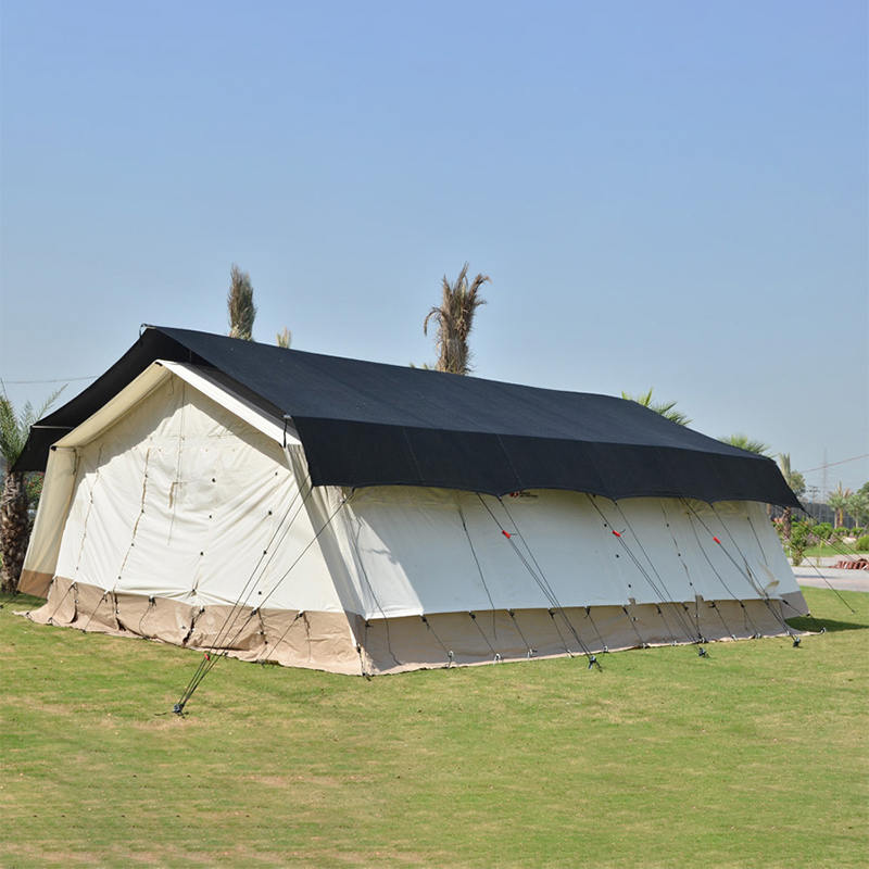 Standardní víceúčelový stan MSF/ICRC/IFRC 45m² Základní stan používaný pro školy, kanceláře, kliniky