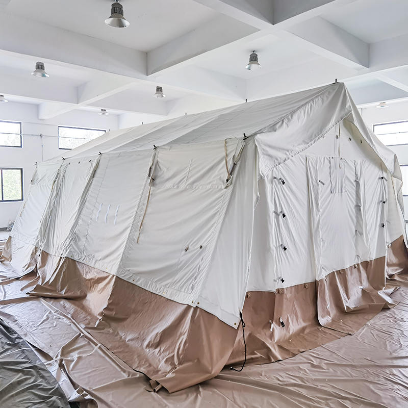 Standardní víceúčelový stan MSF/ICRC/IFRC 45m² Základní stan používaný pro školy, kanceláře, kliniky