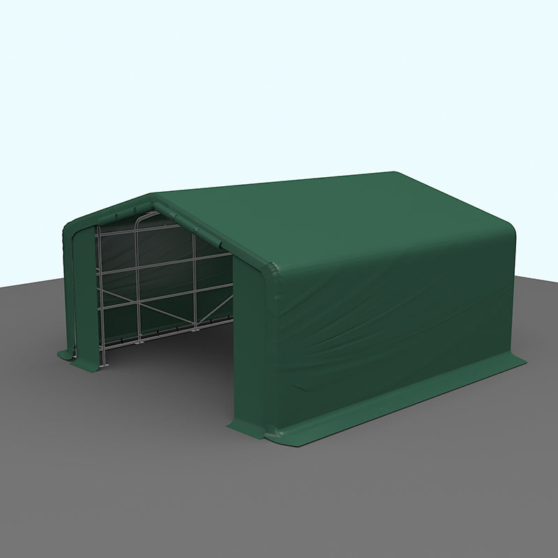 6X6 2,6 m boční výška plně pozinkovaný ocelový rám hala dočasného skladu