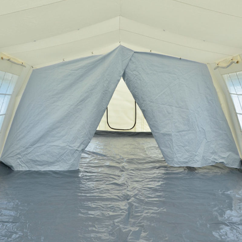 UNICEF Standardní 72m² víceúčelový dočasný přístřešek Huggy stan stabilizovaný proti UV záření