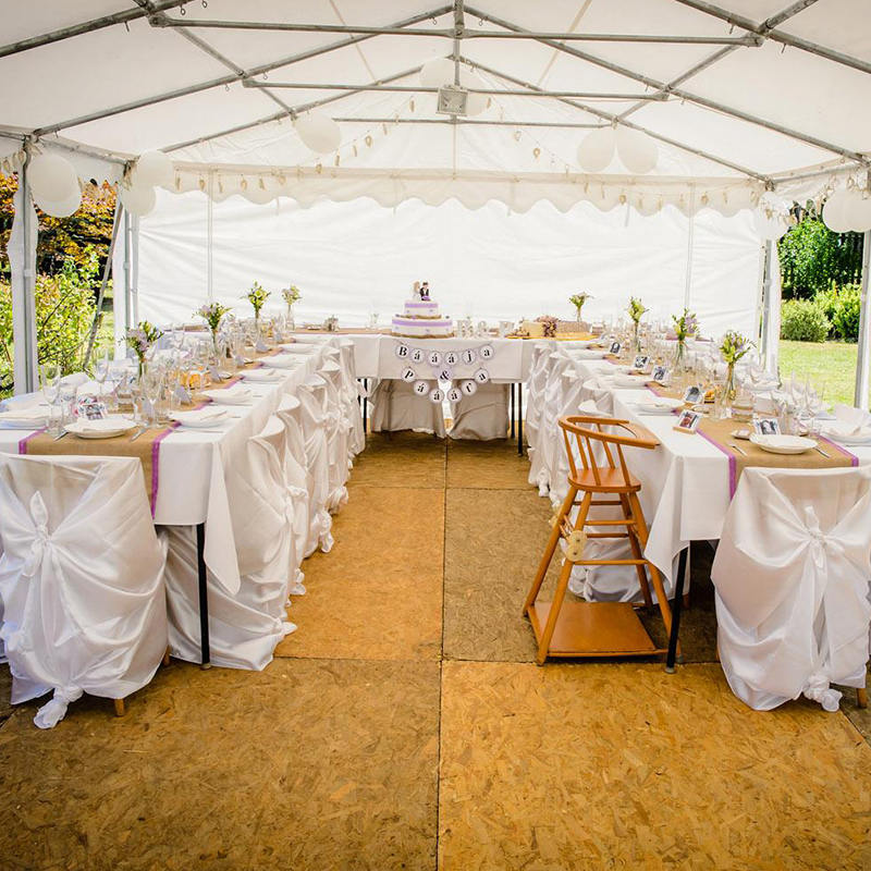 Párty stan z PVC 7x15m Luxusní markýza na zahradní párty