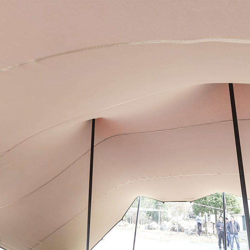 7x12m Vodotěsná napínací stříška stanu