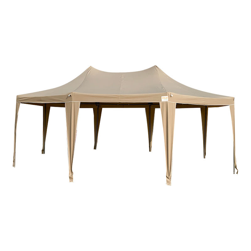 5x6,8m Tradiční osmiboká pagoda Voděodolný PVC Party Pavilion Altánový stan