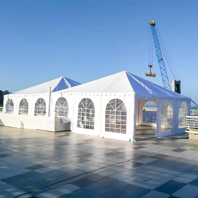7x7-2,3m Heavy Duty Altán Pagoda Marquee Přenosný pavilonový stan