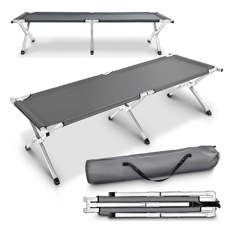 Těžká ocelová polní postýlka