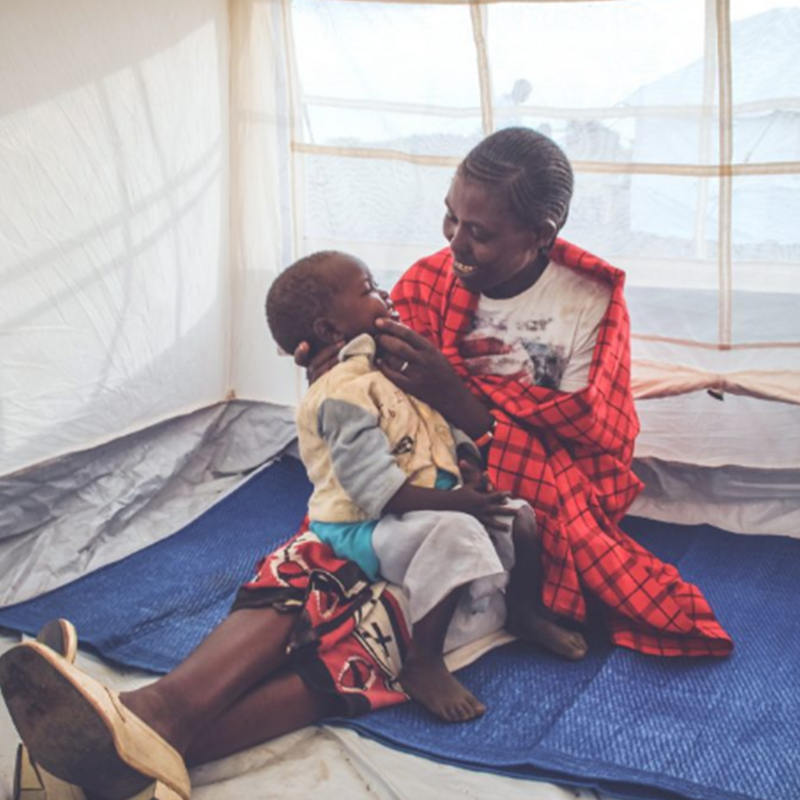 Syntetická podložka na spaní UNHCR Standard pro 1 osobu