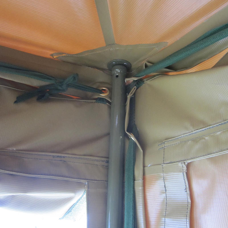 5x5m Plátěný armádní stan pro 8-12 osob Odlehčovací stan při katastrofách