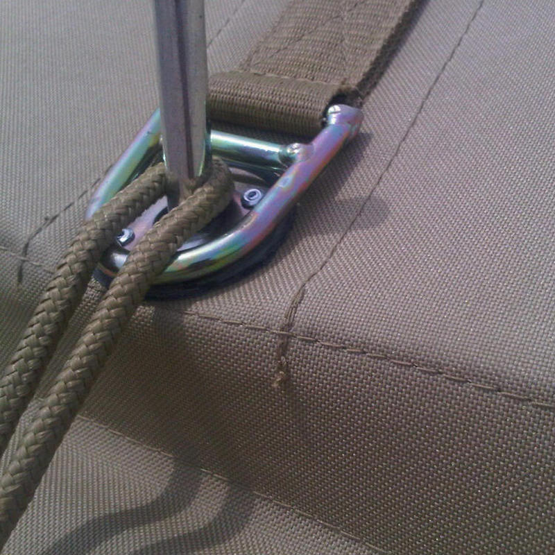 Univerzální armádní plátěný stan s valbovou střechou 5x10m