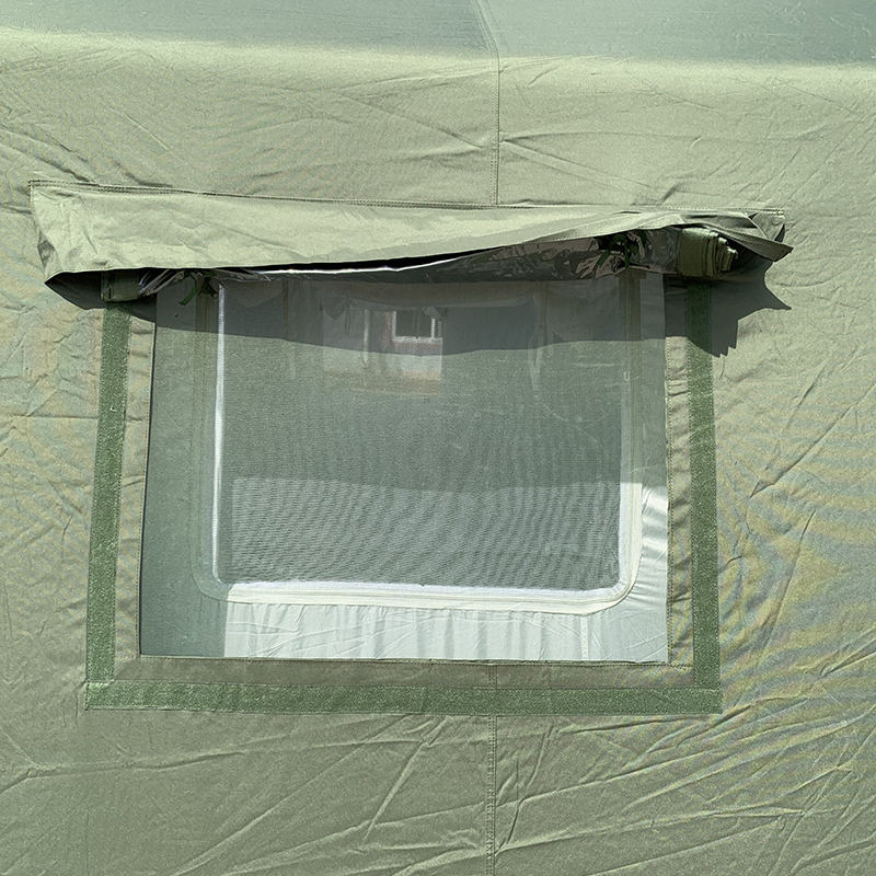 30 m² Nafukovací stan vojenského velitelství rychlého nasazení