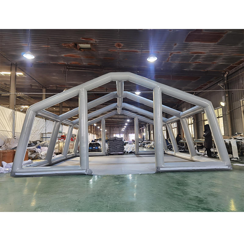 42 m² Víceúčelový nafukovací stan pro rychlé nasazení