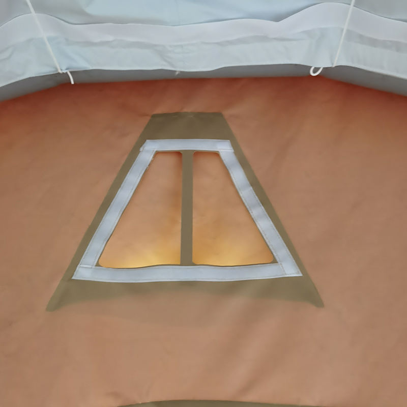 42 m² Víceúčelový nafukovací stan pro rychlé nasazení