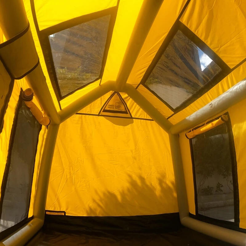 Nafukovací kempingový stan Glamour pro 2 až 4 osoby