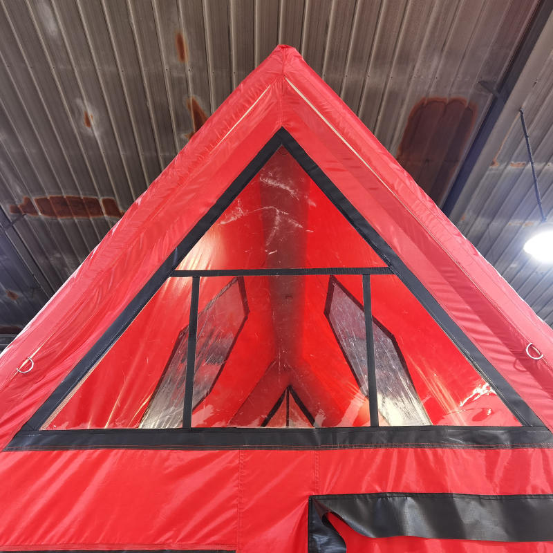 Čtyřsezónní vodotěsný nafukovací vzduchový stan pro 8-10 osob pro kempování